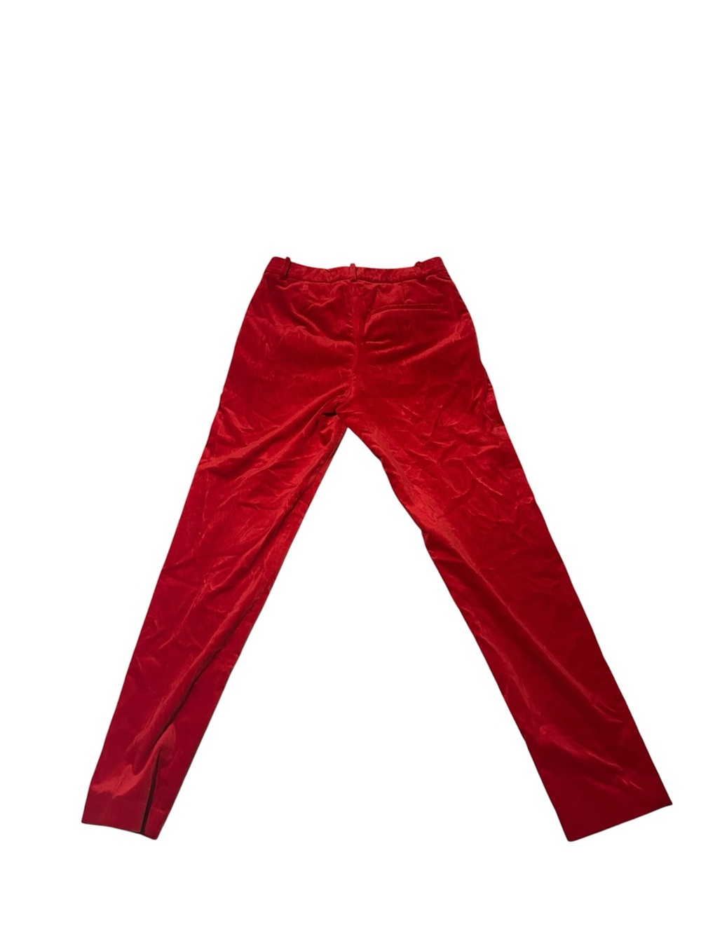Theory Red Velvet Pants Vibrant - Picture 4 of 6